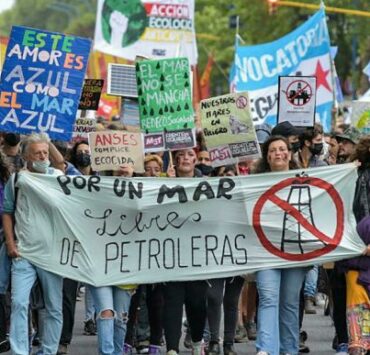 Protesta ambientalista offshore