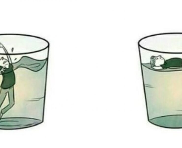 Vaso medio lleno por Raul Pasarin