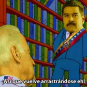 Meme de Maduro - Así que viene arrastrandose
