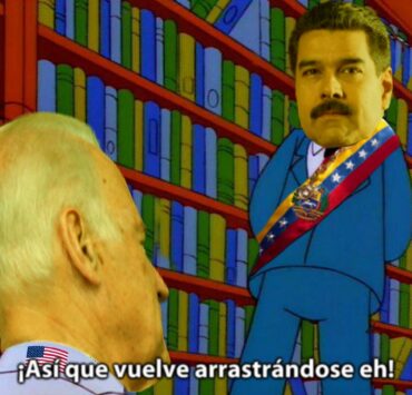 Meme de Maduro - Así que viene arrastrandose