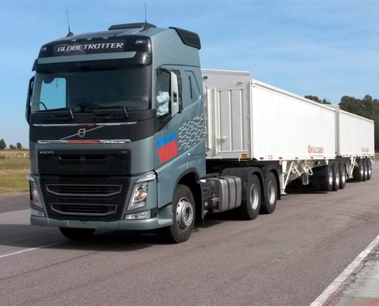 El transporte de cargas aumentó un 82% en lo que va del año