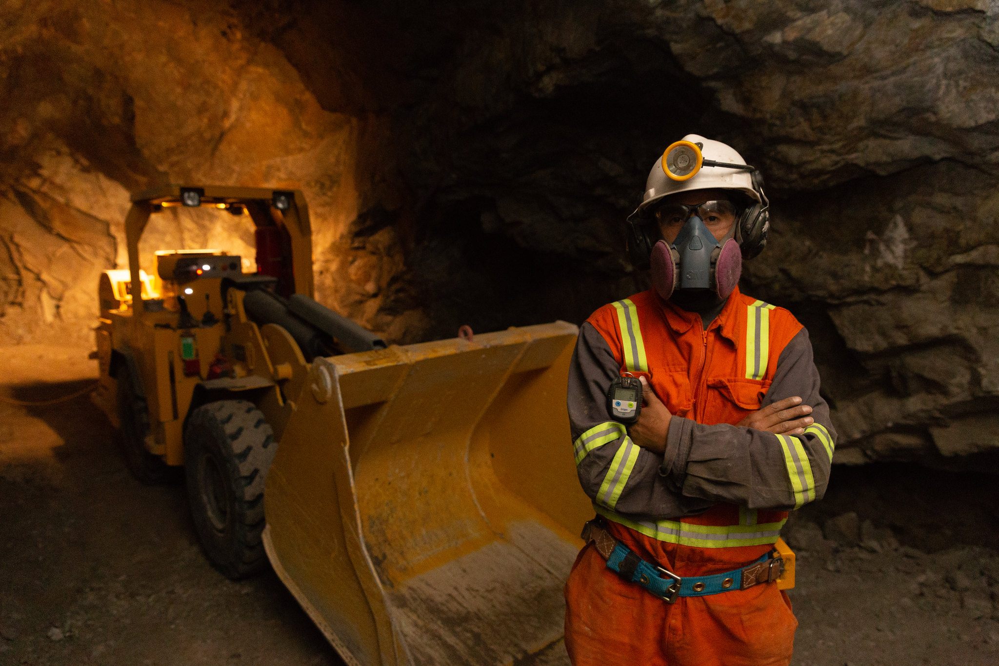 trabajadores mineros