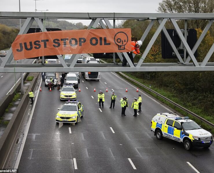 Just Stop Oil corta la ruta más importante de Londres