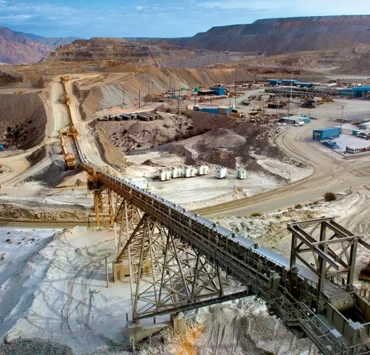Minera Alumbrera de cobre