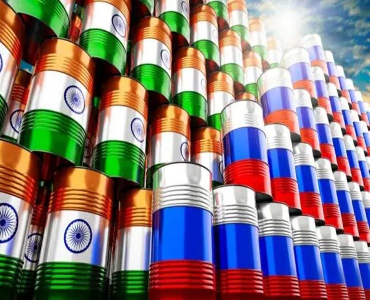 Rusia India, petroleo